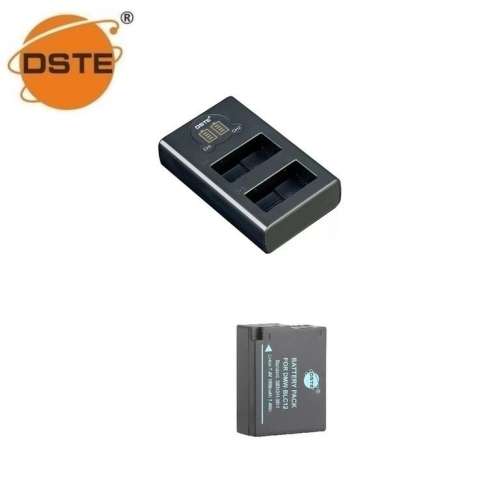 DSTE Panasonic DMW-BLC12 / Leica BP-DC12 / Sigma BP-51 Battery With USB Charger