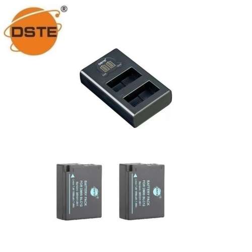 DSTE Panasonic DMW-BLC12 / Leica BP-DC12 / Sigma BP-51 Battery With USB Charger