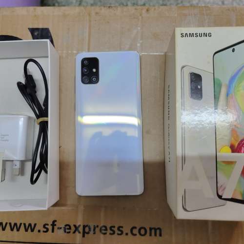 95%新Samsung galaxy A71(8+128gb)白色香港行貨