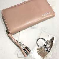 CACHAREL Pink/ Black PU Leather Lady Wallet Gift Set 粉紅黑 女裝銀包