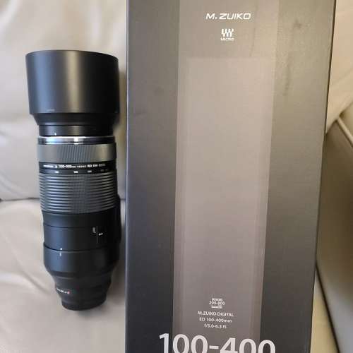 售 Olympus M.Zuiko ED 100-400mm f/5.0-6.3 IS只用了一次2023年8月DC Career入not...