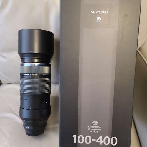 售 Olympus M.Zuiko ED 100-400mm f/5.0-6.3 IS只用了一次2023年8月DC Career入not...