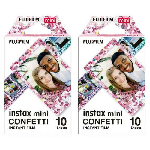 [DJS LIFESTYLE] FUJIFILM INSTAX MINI INSTANT FILM (CONFETTI) 富士即影即有菲林...