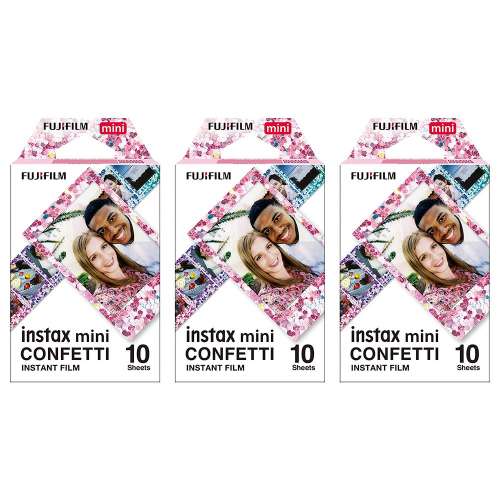 [DJS LIFESTYLE] FUJIFILM INSTAX MINI INSTANT FILM (CONFETTI) 富士即影即有菲林...
