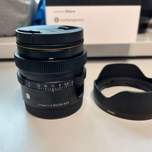 Sigma 17mm F4 DG DN Contemporary（Sony E）保養至26年8月
