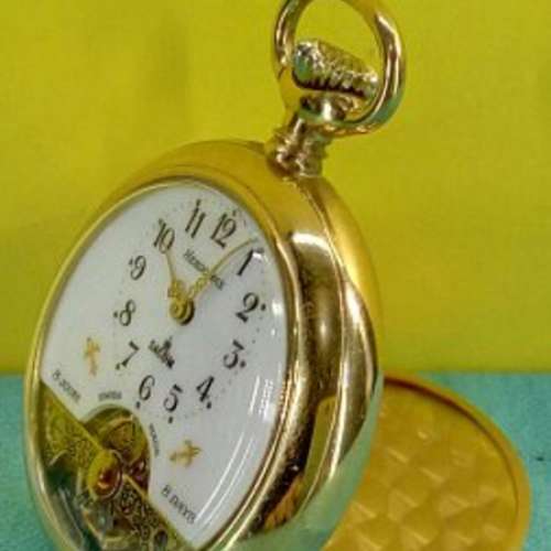 Hebdomas 機械上鏈 8日鏈袋錶