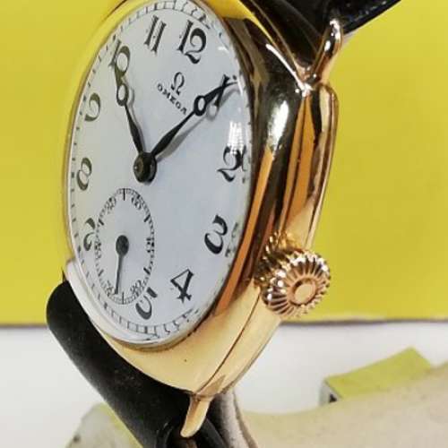 中古Omega(亞米茄)18K Solid gold機械上鏈腕錶