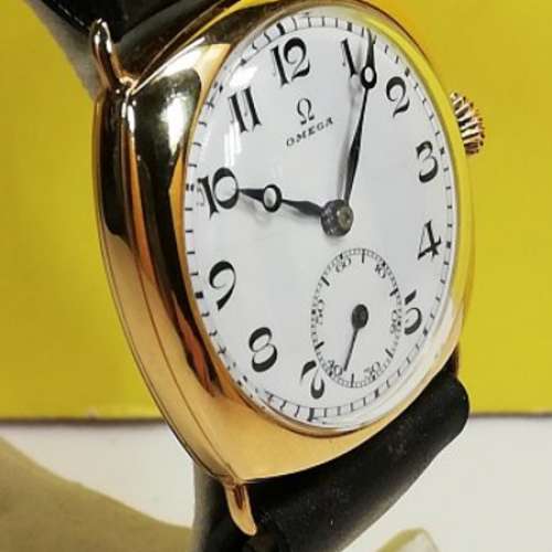 中古Omega(亞米茄)18K Solid gold機械上鏈腕錶
