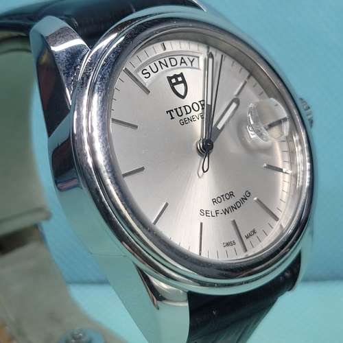 TUDOR Glamour Date Day automatic watch.
