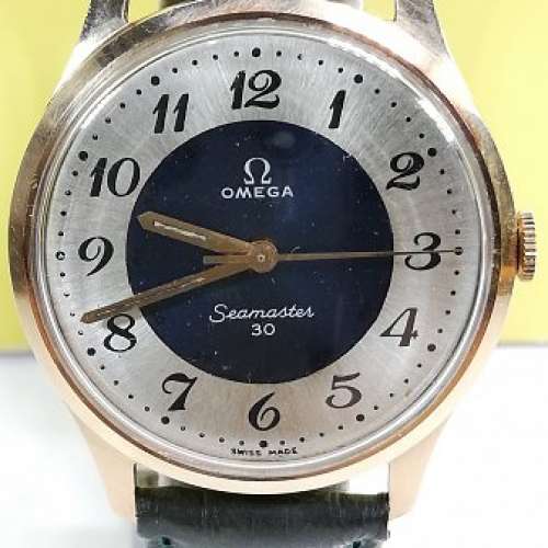 中古Omega 18k solid gold 機械上鏈腕錶
