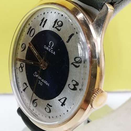 中古Omega 18k solid gold 機械上鏈腕錶