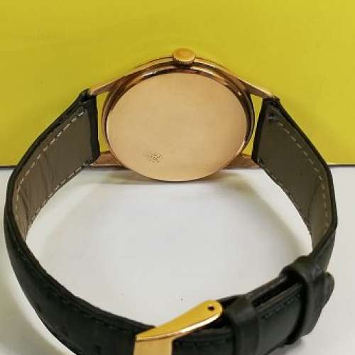 中古Omega 18k solid gold 機械上鏈腕錶