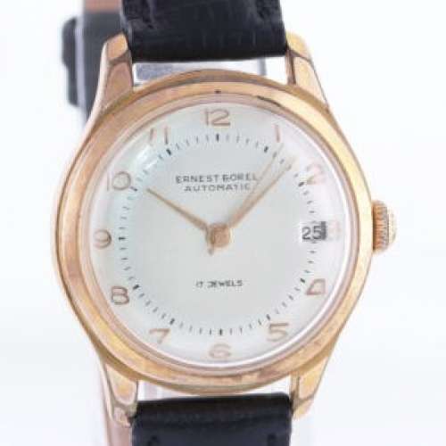 Vintage Ernest Borel Automatic 20 micron GP/steel watch