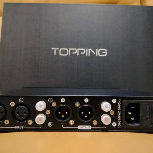 Topping D90SE 旗艦 DAC + Topping A90 平衡耳擴 (全新無異)
