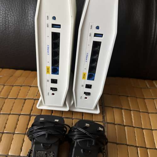Linksys E9450 AX5400 WiFi 6 EasyMesh Router 兩隻