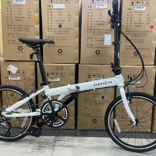 2023 DAHON SP18 ( KAC083 )18速鉻鉬鋼車架折叠車 送水架前後蛙燈叮叮