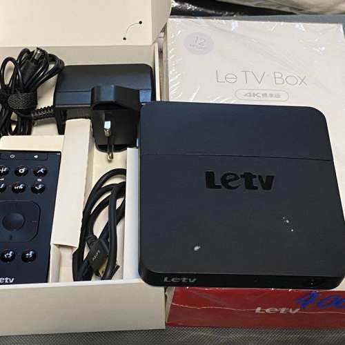 新淨全正常 LeTV Box 樂視盒子4K 標準版 Smart TV Android TVBox 機頂盒