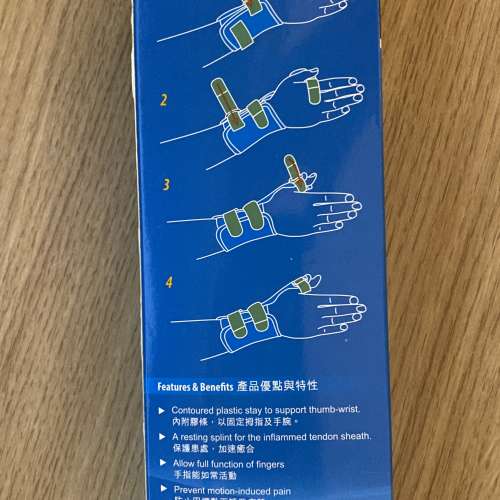 手腕腱鞘炎護托 (W05)