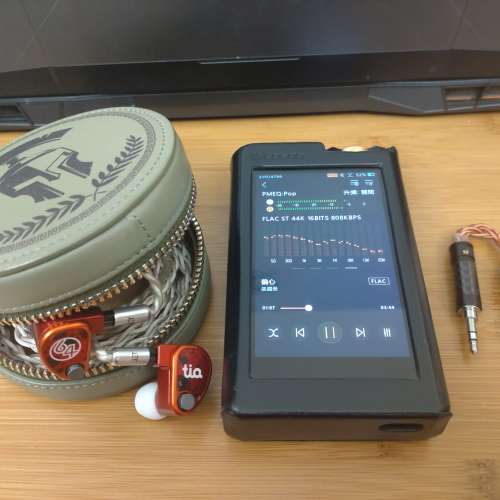 Lotoo PAW Gold Touch 墨菊 + 64Audio U18Tzar + Eletech Iliad 2Pin /4.4 mm耳機線...