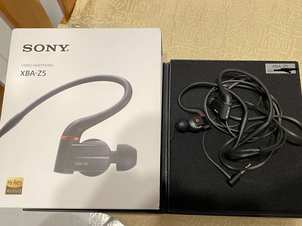 Sony XBA-Z5 99%new full set - 二手或全新Earphones, 影音產品