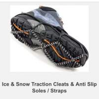 Anti-ice straps-- 冰雪防滑