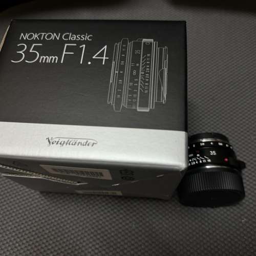 （行貨長保）Voigtlander nokton classic 35mm f/1.4 leica VM Mount MC版