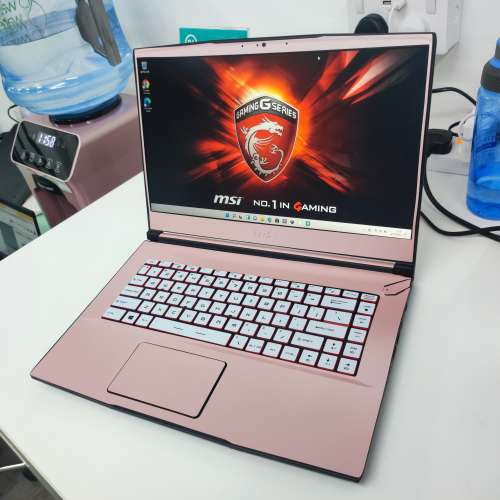 好靚迷人粉紅色電競RTX強勁打機獨顯新淨獨顯超輕薄MSI GF63 Thin RTX 3050 所有大作...