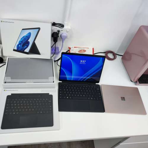 極新淨全新一樣Surface Pro 8 i7 11代16GB 512GB SSD i7-1185G7及i5 11代 surface ...