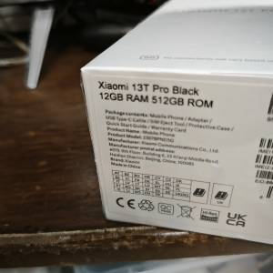Xiaomi 13T Pro black 512GB