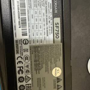 Corsair SF750 sfx 火牛