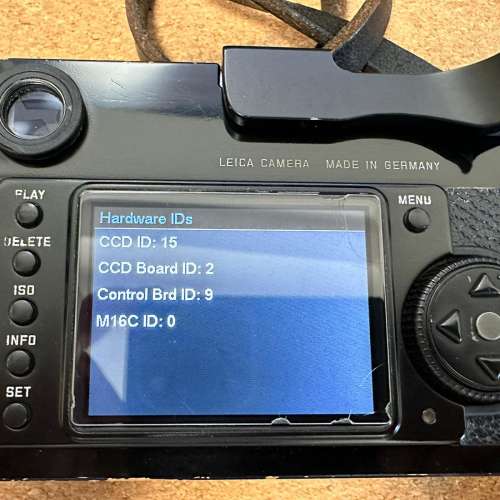 Leica M9 CCD Black Paint