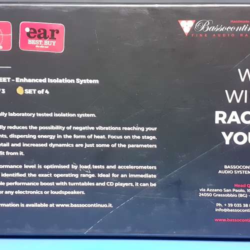 Bassocontinuo 音響墊材