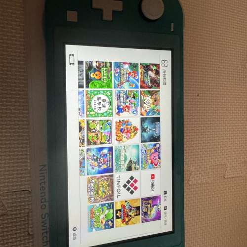 switch lite開心版+128g卡