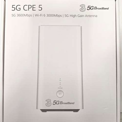 3hk 5g CPE 5 路由器 router