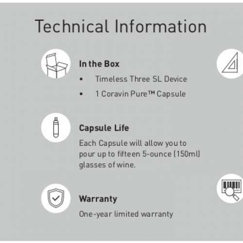 Coravin Model Three SL 卡拉文 3號 SL &ndash; 灰,  取酒器(免開木塞), 獨特的專利取酒技...
