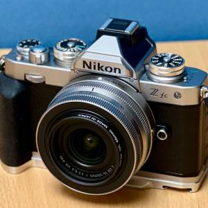 Nikon Zfc with 16-50mm kit lens set and handgrip