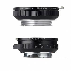 LAINA Exakta Lens To Leica M Mount Adaptor With Focus Coupling 黃斑連動接環