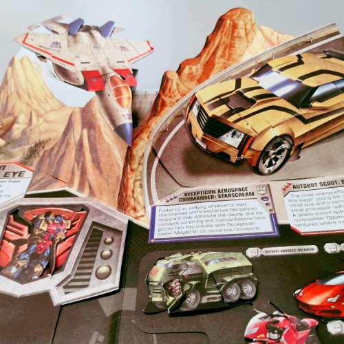 變形金剛3D 圖書 (限量版)