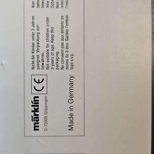 Marking train Germany