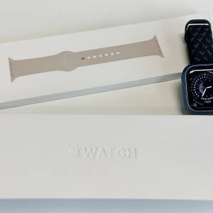 Apple Watch Series 8 45mm GPS 星光色 保養到 4/4/2024