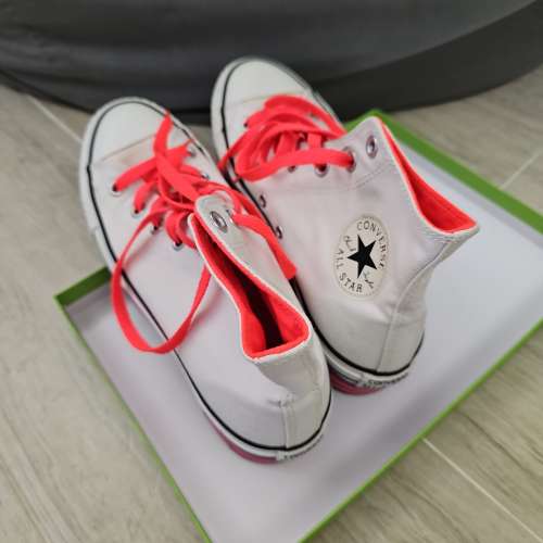 Converse 厚底高筒 US8