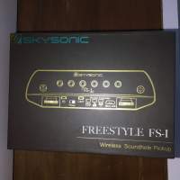 Skysonic FS-1 wireless soundhole pickup木結他無線外置拾音器$800