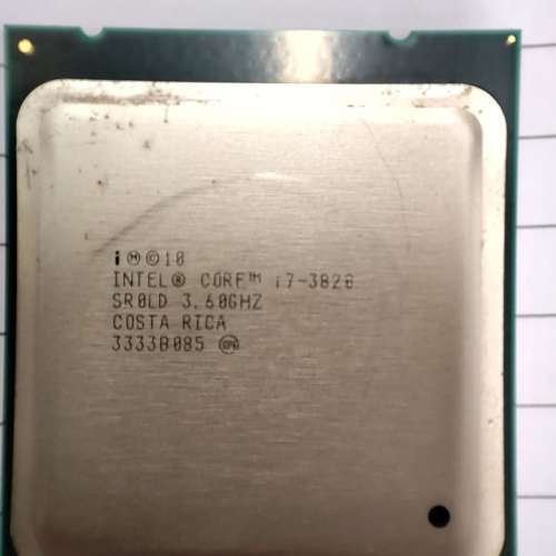 CPU intel i7-3820