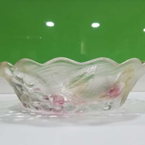 SOGA JAPAN 手繪玻璃碗 (籃子形狀)