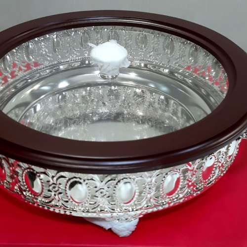 電鍍銀托盤連蓋