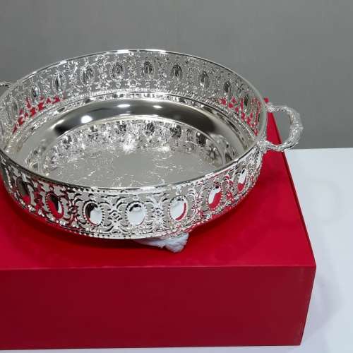 電鍍銀托盤連蓋