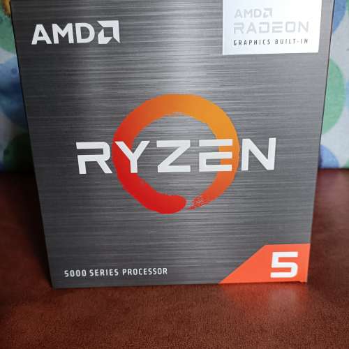 買賣全新及二手CPU, 電腦- 全新盒裝AMD 5600G, Ryzen 5 CPU APU, 有單