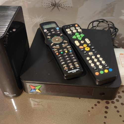 Magic TV MTV3300D高清機頂盒,跟2TB(WD外置硬碟)