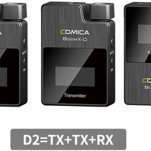 Comica BoomX-D Wireless Mic 二拖一