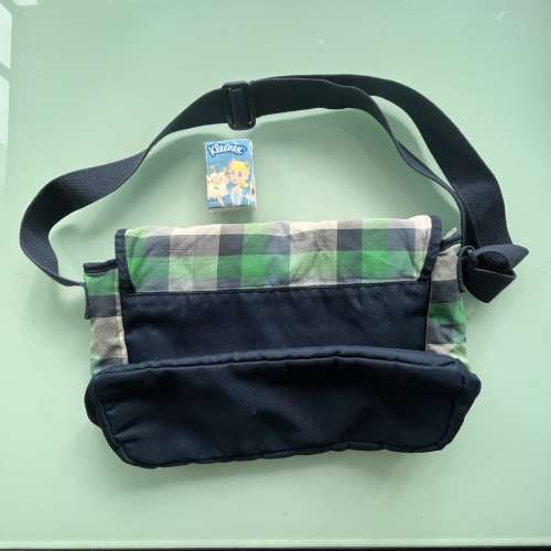 Adidas bag 格仔斜孭袋